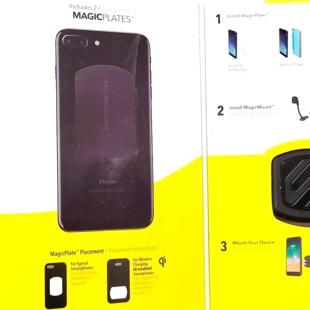 Scosche magicMOUNT Power Magnetic Car Vent Mount for Mobile Devices New‎ in Box